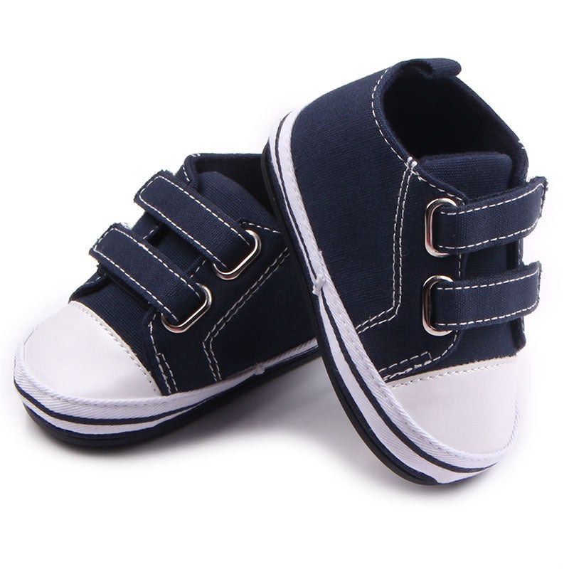 Rubber double Velcro Baby Toddler shoes shoes baby toddler shoes DJ0644 children canvas shoes