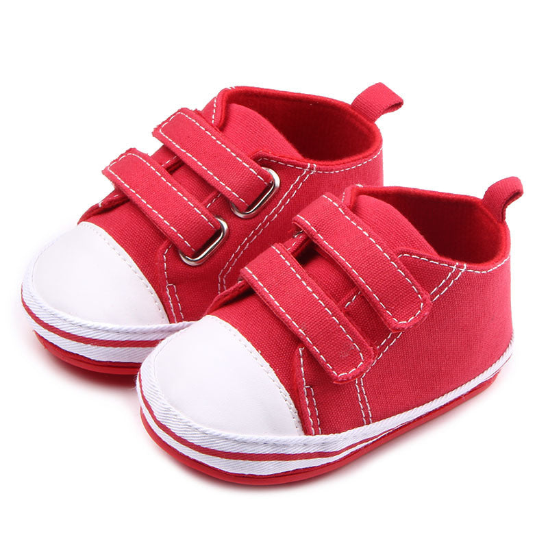 Rubber double Velcro Baby Toddler shoes shoes baby toddler shoes DJ0644 children canvas shoes