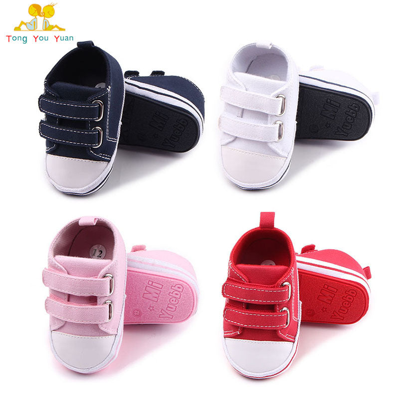 Rubber double Velcro Baby Toddler shoes shoes baby toddler shoes DJ0644 children canvas shoes