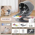 Baby's Rocking Chair Electric Coax Bassinet