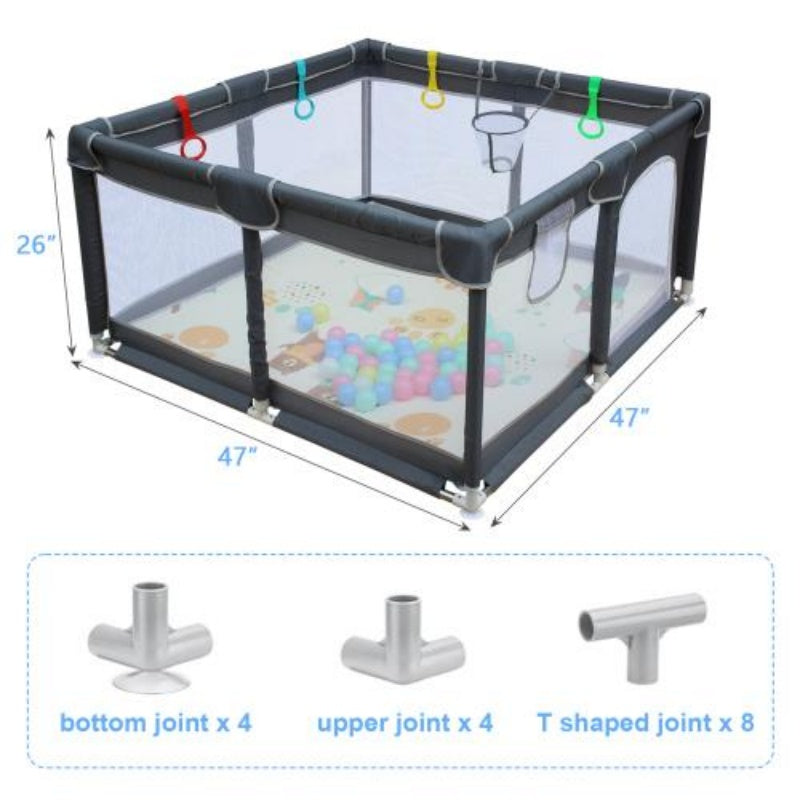 Baby Playpen Cloth Removable Fence Indoor And Outdoor Universal Children Pet Care