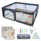 Baby Playpen Cloth Removable Fence Indoor And Outdoor Universal Children Pet Care