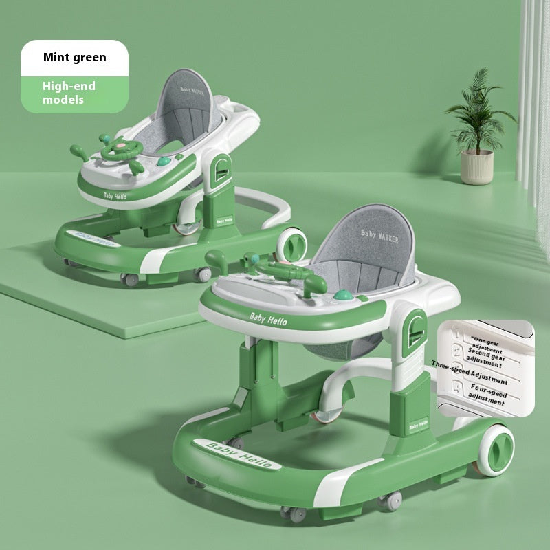 Baby Walker Lightweight Folding Multifunctional Anti-rollover
