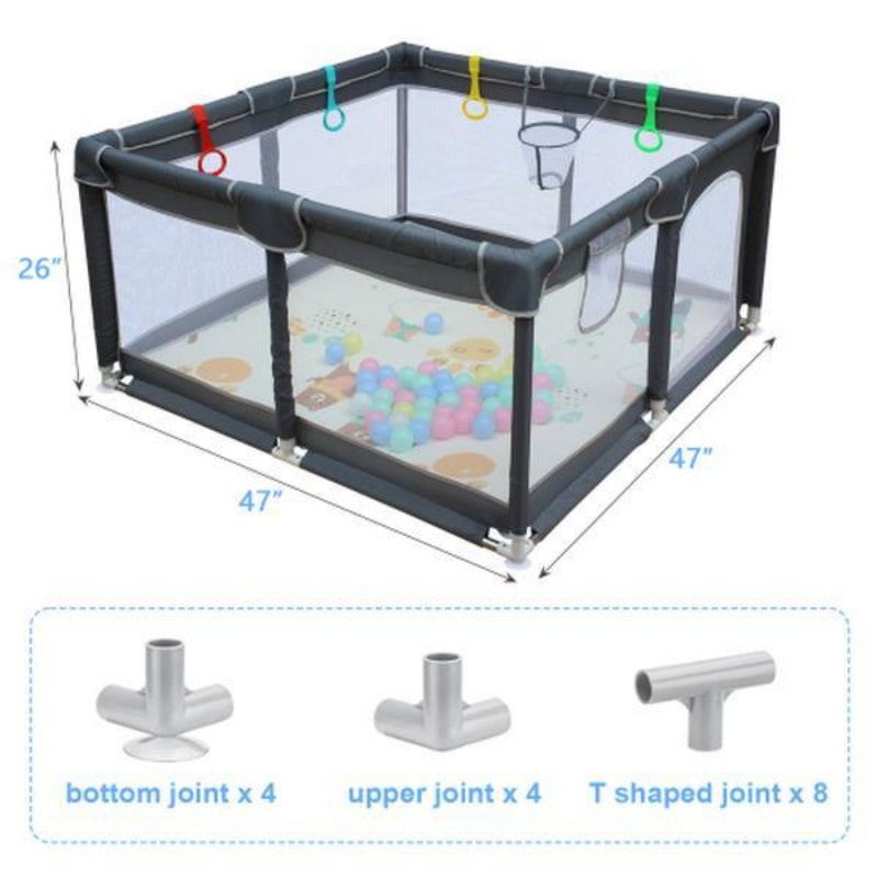 Baby Playpen Cloth Removable Fence Indoor And Outdoor Universal Children Pet Care